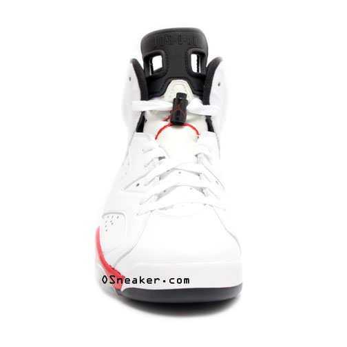 Air Jordan 6 White/Varsity Red 