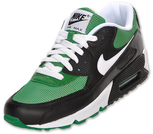 Nike Air Max 90 Black/White-Pine Green