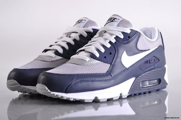 Nike Air Max 90 Navy Blue/Grey-White