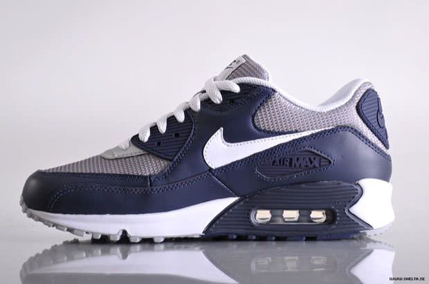 Nike Air Max 90 Navy Blue/Grey-White