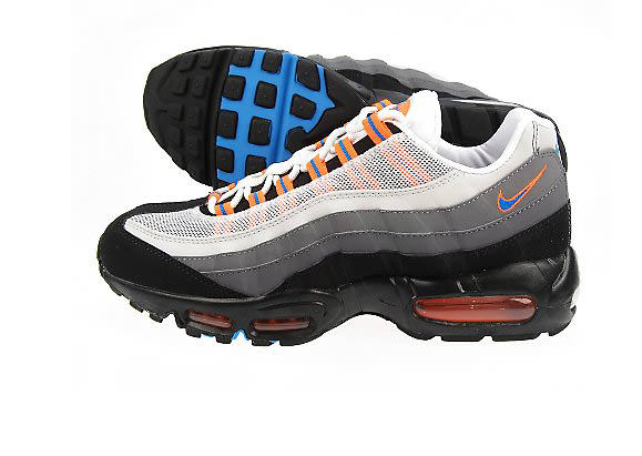 Nike Air Max 95 Black/Neutral Blue/Orange/Grey