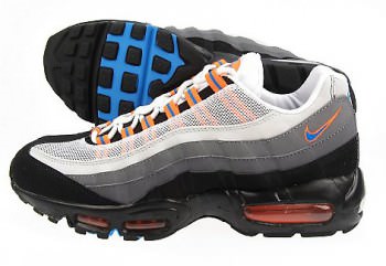 Nike Air Max 95 Black/Neutral Blue/Orange/Grey