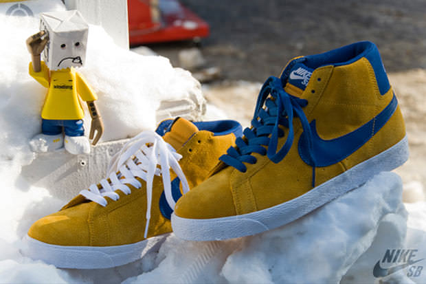 Nike SB Blazer Mid - Gold Leaf