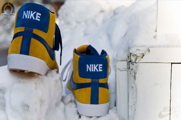 Nike SB Blazer Mid - Gold Leaf