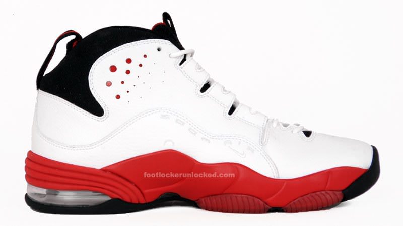 Nike Air Penny III White/Varsity Red-Black