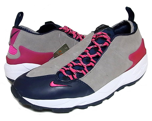 Nike Air Footscape Obsidian/Vivid Pink-Medium Grey