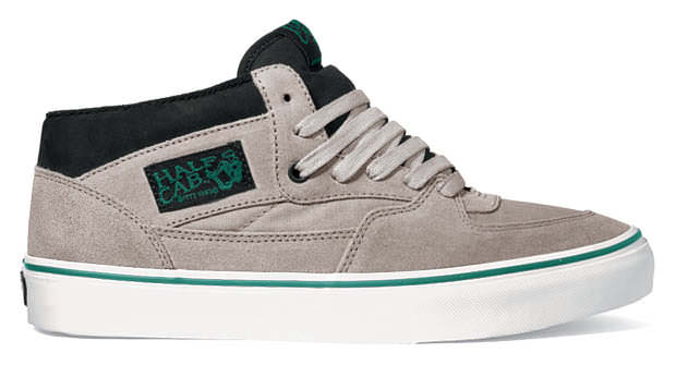 Vans Half Cab Pro for Spring - Pigeon/Shamrock