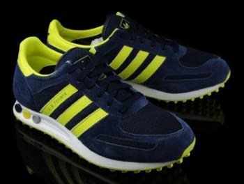 adidas Originals LA Trainer Navy/Yellow