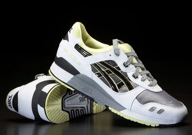 Asics Gel Lyte III White/Grey-Yellow