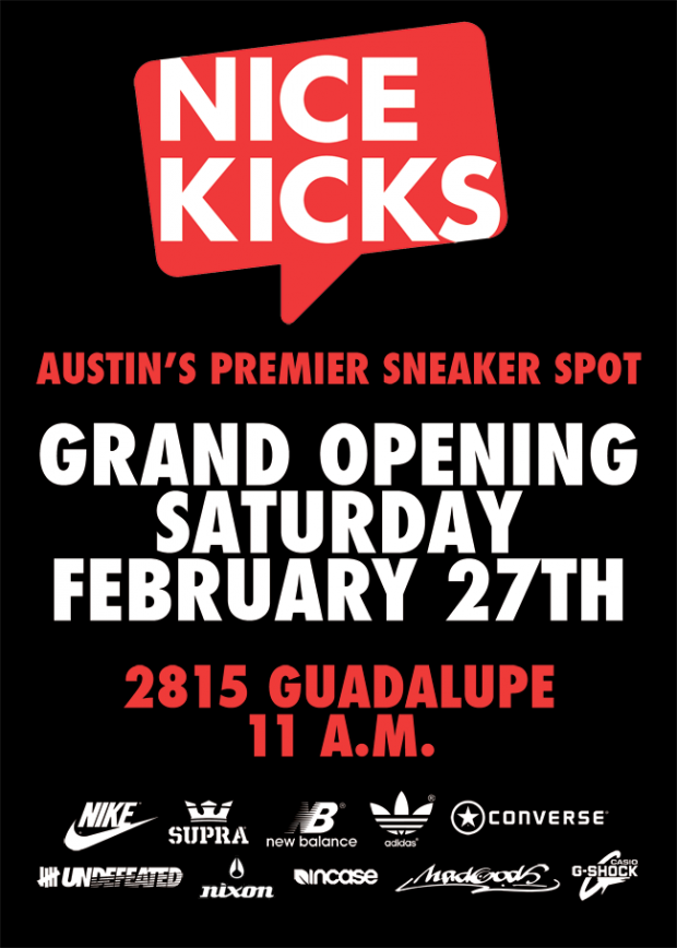 Snkrs Day Grand Opening Flyer