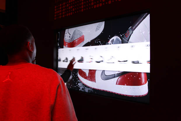 Jordan Brand 23/25 Experience - Interactive Touchscreen