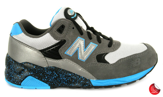 New Balance 580 Grey/Black-Blue