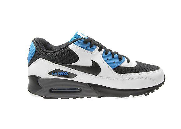 Nike Air Max 90 White/Black-Blue