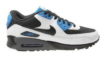 Nike Air Max 90 White/Black-Blue