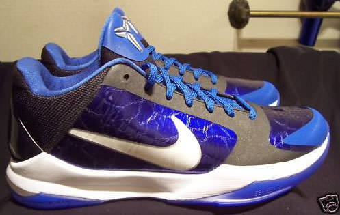 Nike Zoom Kobe V Blue/Black-White