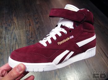 Reebok Ex-O Fit Hi Stripes SD Maroon/White-Black