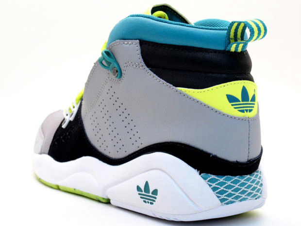 adidas Originals Fortitude Mid Grey/Green-Yellow