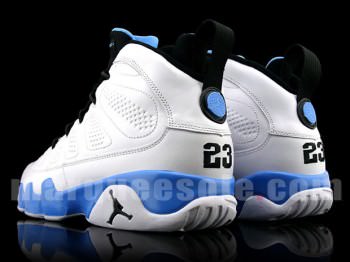 Air Jordan 9 White/Powder Blue