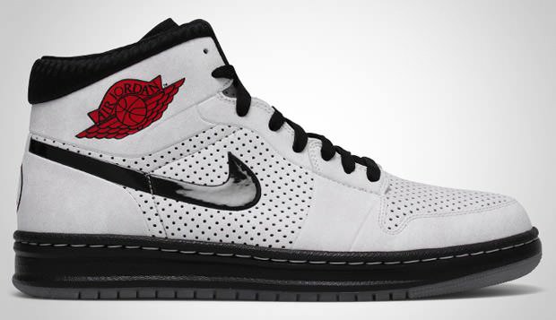 Air Jordan Alpha 1 - White/Black-Varsity Red