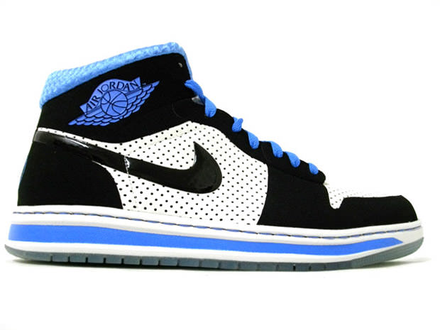 Air Jordan Alpha 1 White/Black-University Blue