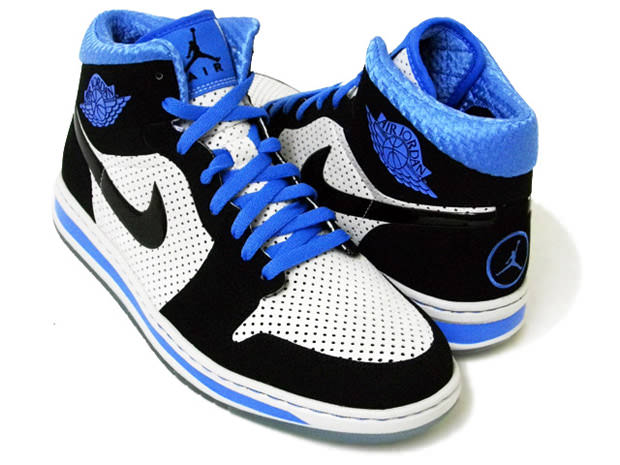 Air Jordan Alpha 1 White/Black-University Blue