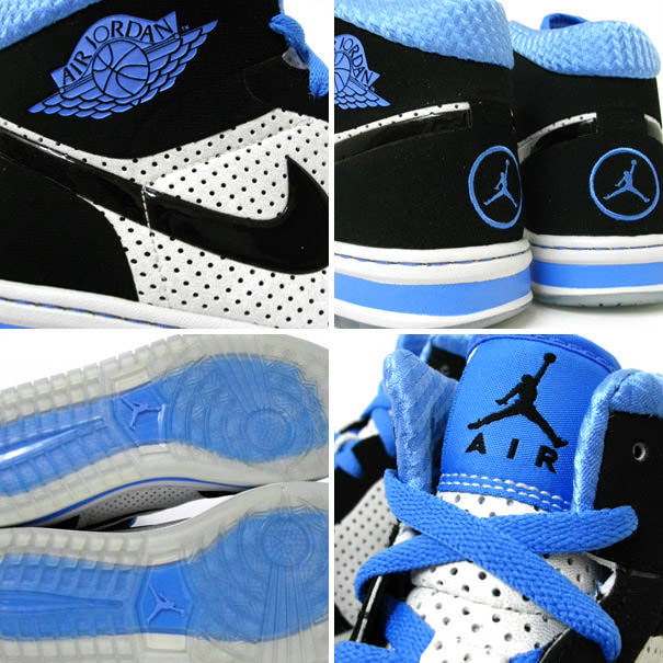 Air Jordan Alpha 1 White/Black-University Blue