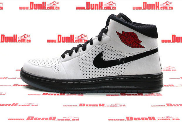 Air Jordan Alpha 1 White/Black-Varsity Red