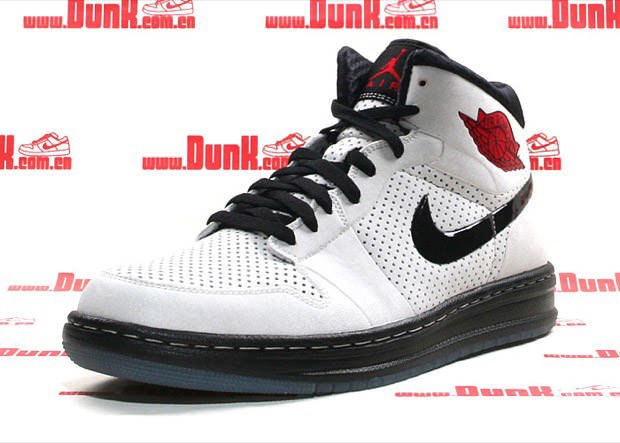 Air Jordan Alpha 1 White/Black-Varsity Red