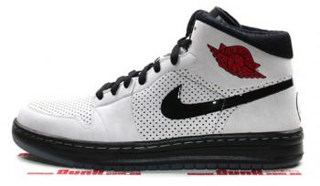 Air Jordan Alpha 1 White/Black-Varsity Red