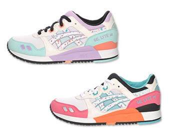 Asics Gel Lyte III White/Lavander & White/Pool