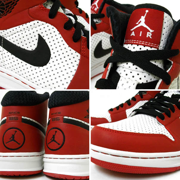 Air Jordan Alpha 1 White/Black-Varsity Red