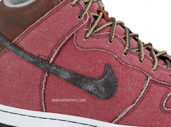 Nike 6.0 WMNS Dunk Hi Dragon Red