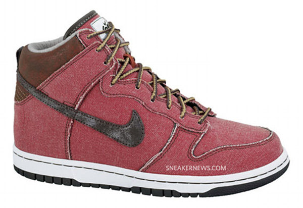 Nike 6.0 WMNS Dunk Hi Dragon Red