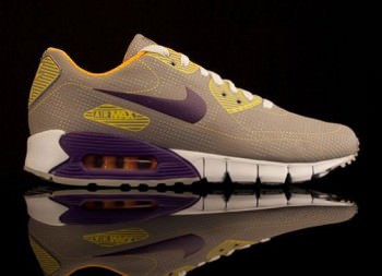 Nike Air Max 90 Current Moire Medium Grey/Club Purple-Sunbeam