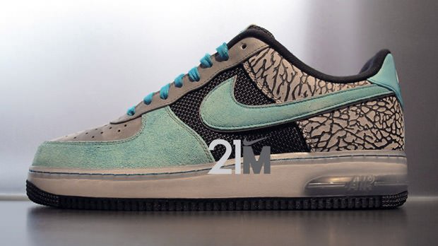 Nike Bespoke Air Force 1 by Marc Strange