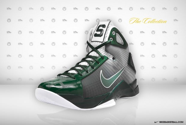 Nike iD Hyperdunk Michigan State PE