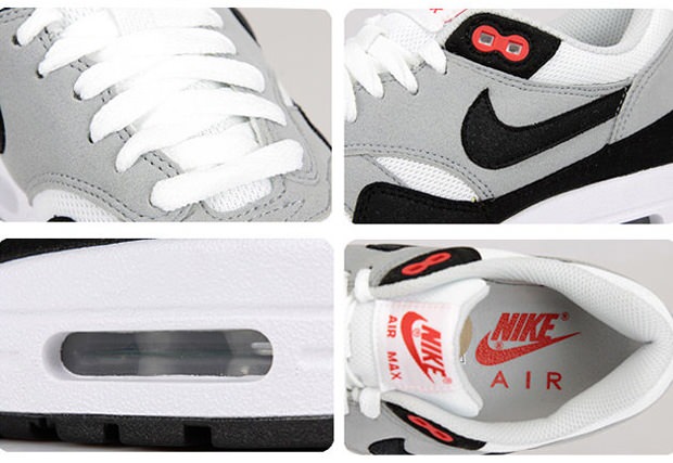 Nike Air Max 1 Black/Black-White-Matte Silver