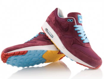 Patta x Nike Air Max 1 Burgundy