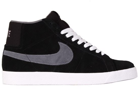 Nike SB Blazer Matte Silver & Black