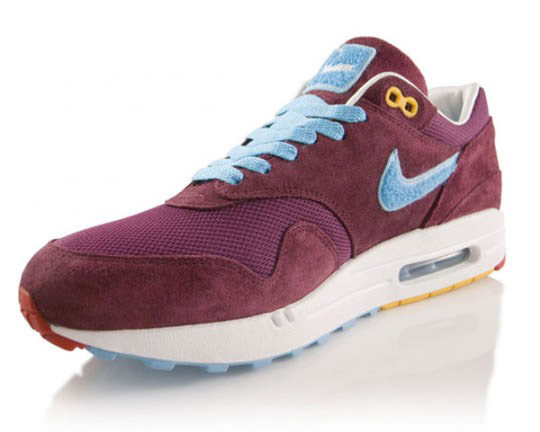 Parra x Nike Air Max 1 Burgundy Detailed Photos