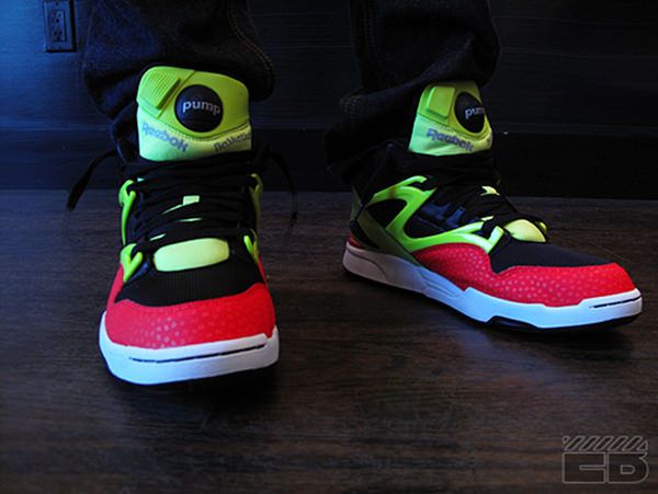 Reebok Pump Omni Lite Black/Citron/RBK Red