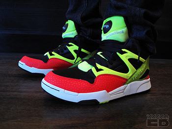 Reebok Pump Omni Lite Black/Citron/RBK Red