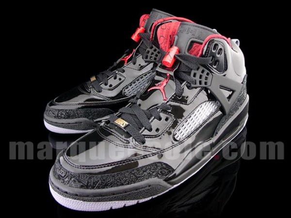 Air Jordan Spiz'ike Black/Varsity Red-Stealth