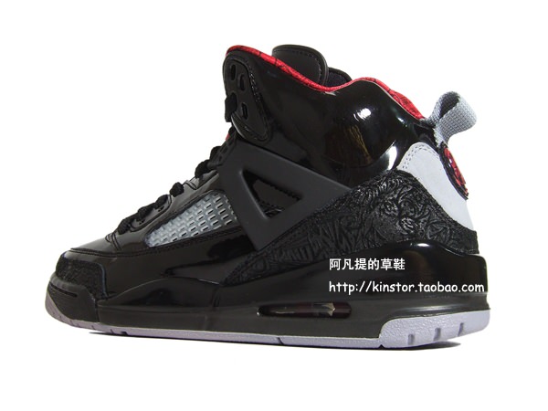 Air Jordan Spiz'ike Black/Varsity Red-Stealth