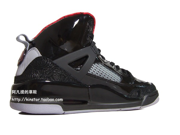 Air Jordan Spiz'ike Black/Varsity Red-Stealth