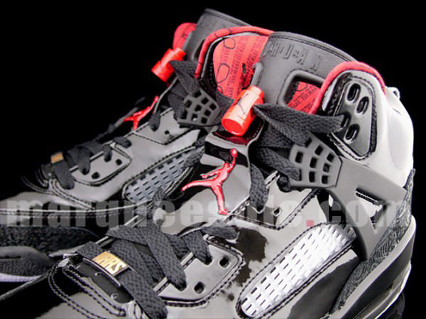 Air Jordan Spiz'ike Black/Varsity Red-Stealth