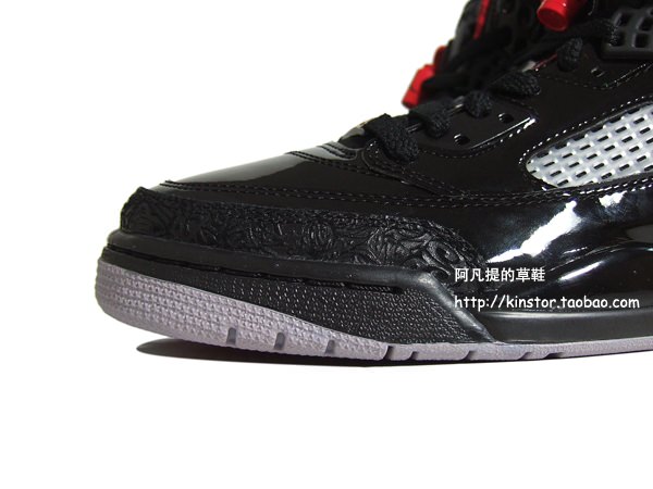 Air Jordan Spiz'ike Black/Varsity Red-Stealth