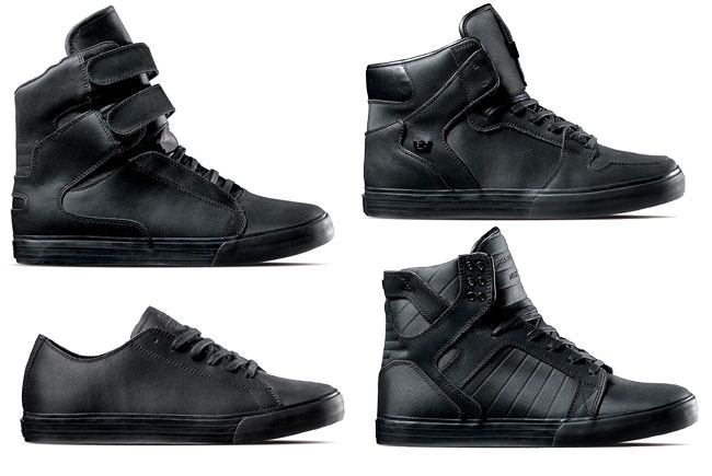 Supra "Black Satin TUF" Pack