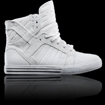 Supra Skytop - White Leather