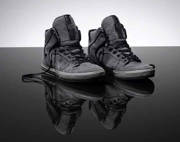 Supra Vaider Charcoal Canvas Series